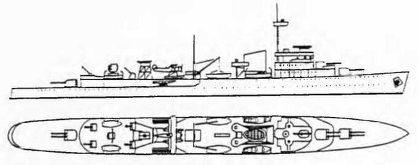 Сверхлегкие крейсера. 1930-1975 гг.