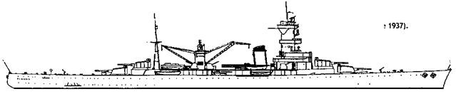Тяжелый крейсер “Алжир&quot; (1930-1942)