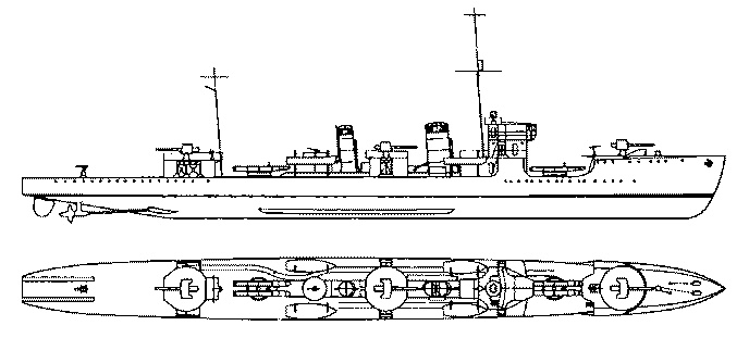 Эскадренные миноносцы и миноносцы Японии (1879-1945 гг.)