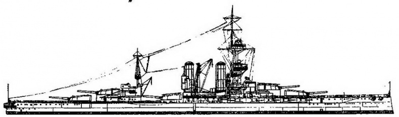 Линейные корабли типа “Орион”. 1908-1930 гг.