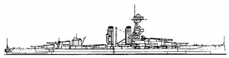 Линейные корабли типа “Орион”. 1908-1930 гг.