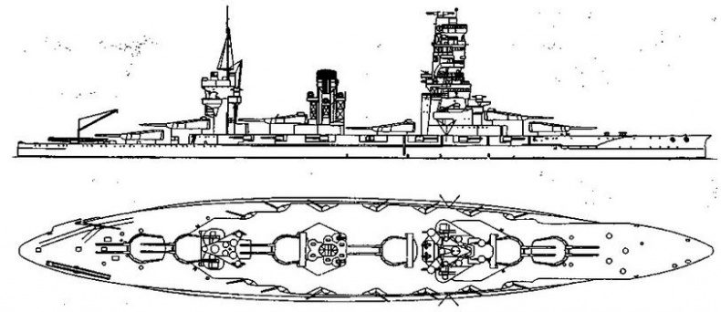 Линейные корабли Японии. 1909-1945 гг.