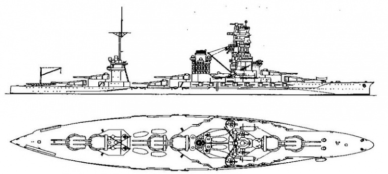 Линейные корабли Японии. 1909-1945 гг.