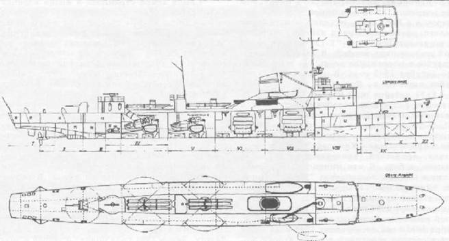 Миноносцы и эскортные корабли Германии. 1927-1945 гг.