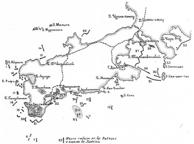 Морская минная война у Порт-Артура