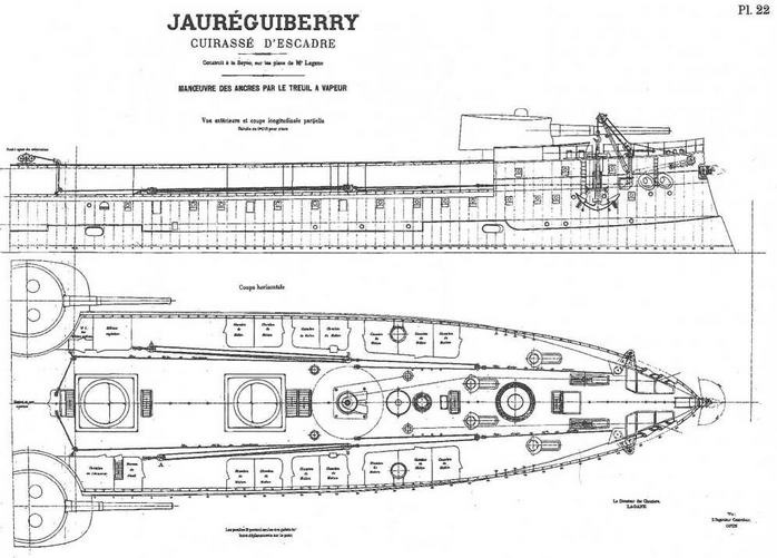 Образцовые броненосцы Франции. Часть I. “Жорегибери”. 1891-1934 гг.