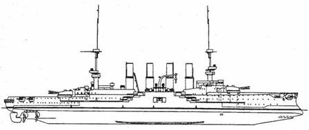 Броненосные крейсера “Шарнхорст”, “Гнейзенау” и “Блюхер” (1905-1914)