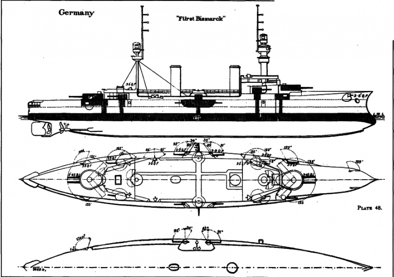 Броненосные крейсера Германии. Часть I