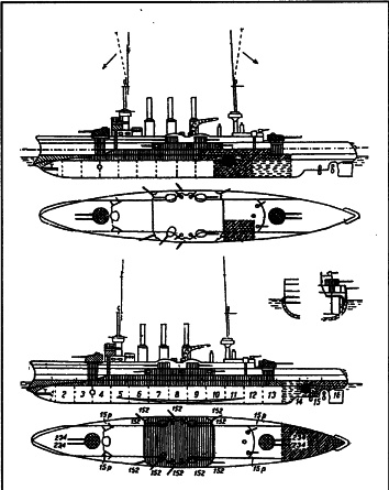 Броненосные крейсера Германии. Часть I