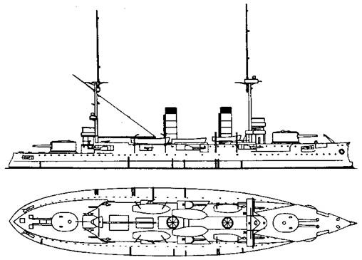 Броненосцы Японии.