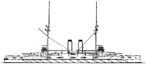 Броненосцы Японии.
